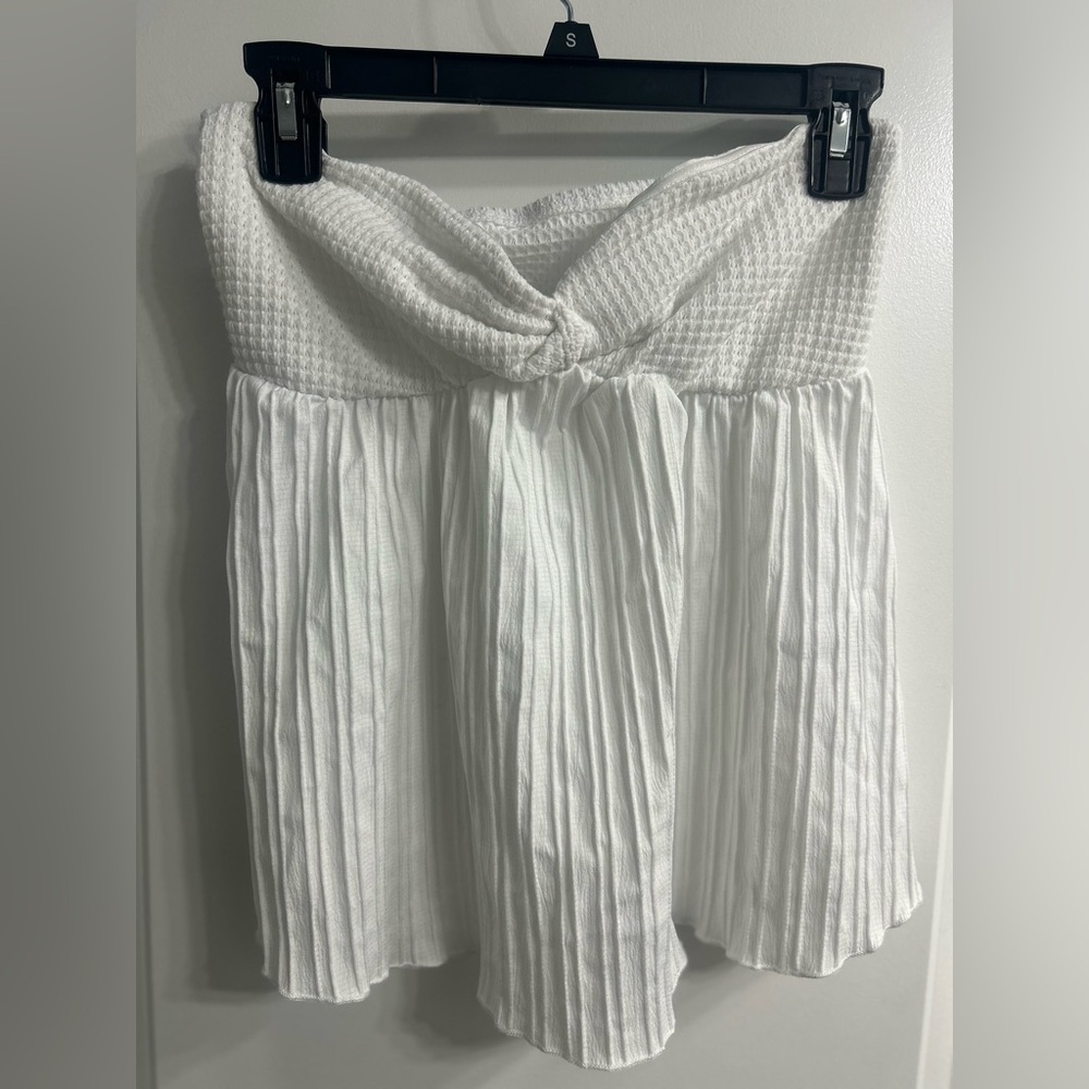 SHEIN White Textured top